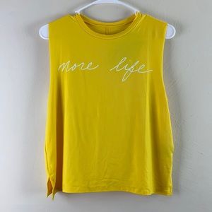 Lovers of hYOUmanity More Life Tank Yoga Top